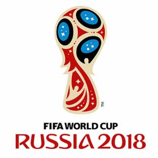 Наклейка сувенир 2018 Футбол Россия